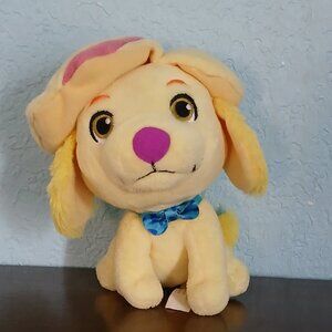 sunny day doodle plush yellow puppy 6'in